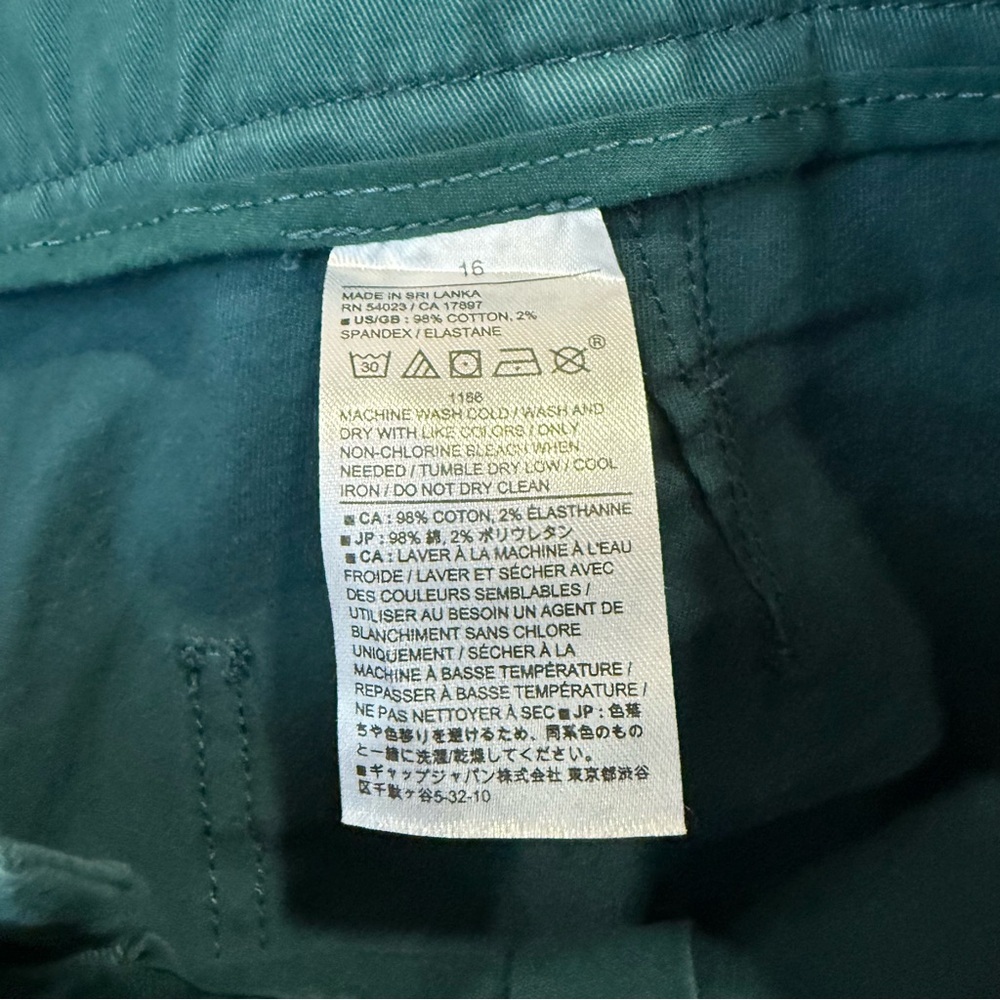 Banana Republic Chino Utility Shorts Size 16 - Picture 4 of 8
